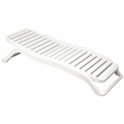 Lits en résine Scirocco blanc