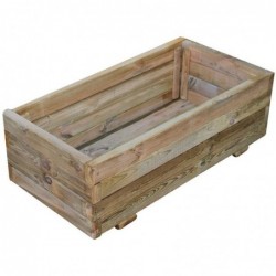 Fioriera vaso in legno...